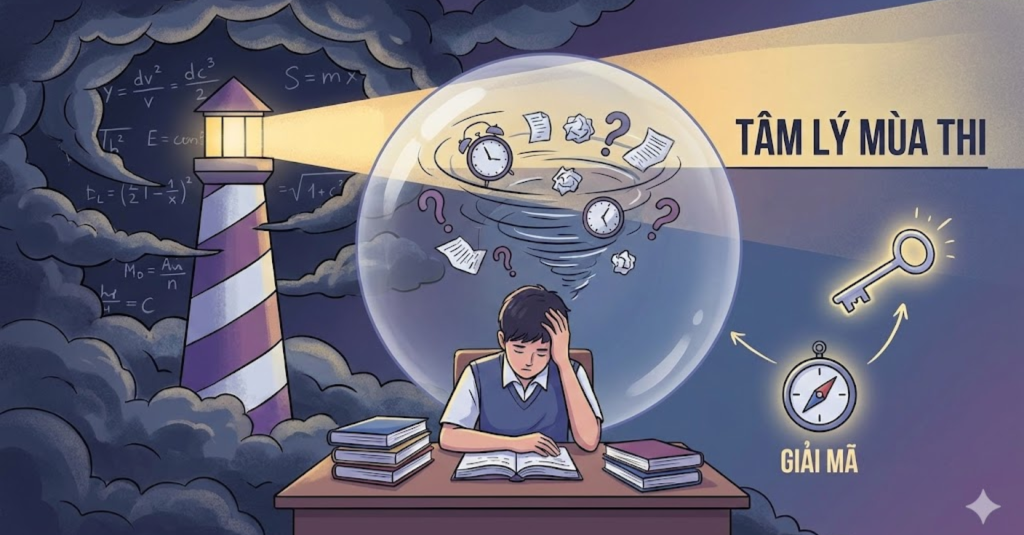 Giải mã "Cơn bão" tâm lý trong mùa thi