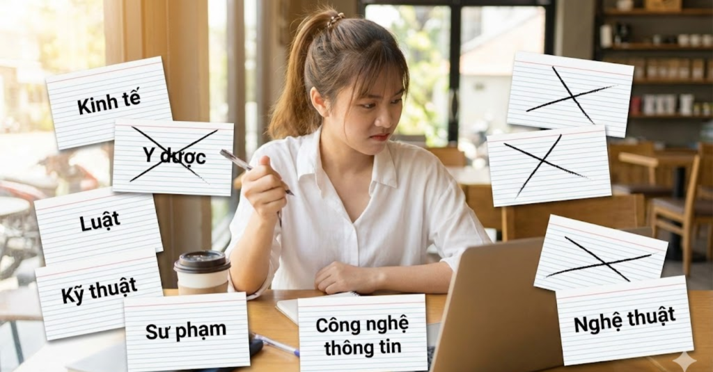 Chiến lược "Loại suy" để tìm ra ngành học thích hợp