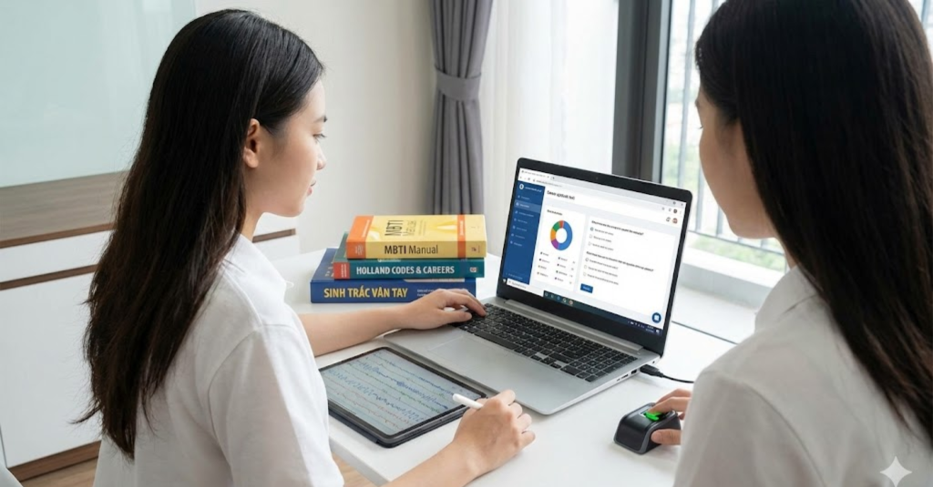 Sử dụng công cụ khoa học để định vị ngành học thích hợp