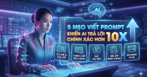 5 mẹo viết prompt khiến AI trả lời chính xác hơn 10 lần