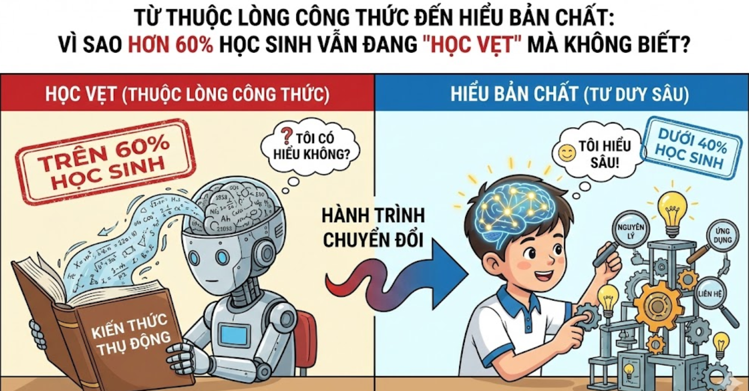 Ảo Ảnh Của Những Con Số: Khi "Điểm Cao" Che Lấp Lỗ Hổng Kiến Thức