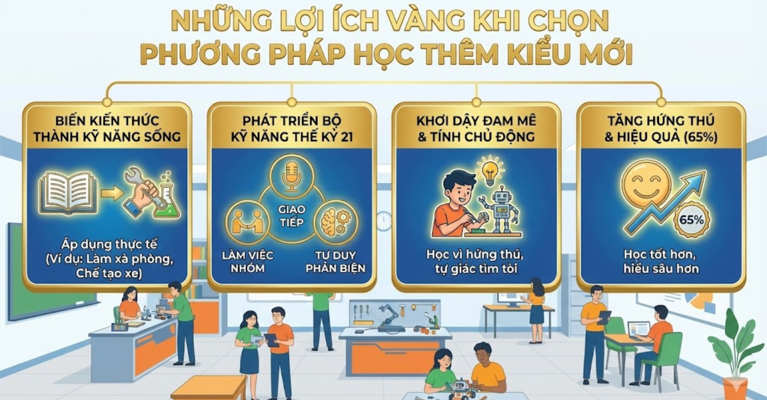Áp Dụng Thực Tế: Các Mô Hình Học Thêm Qua Dự Án Điển Hình