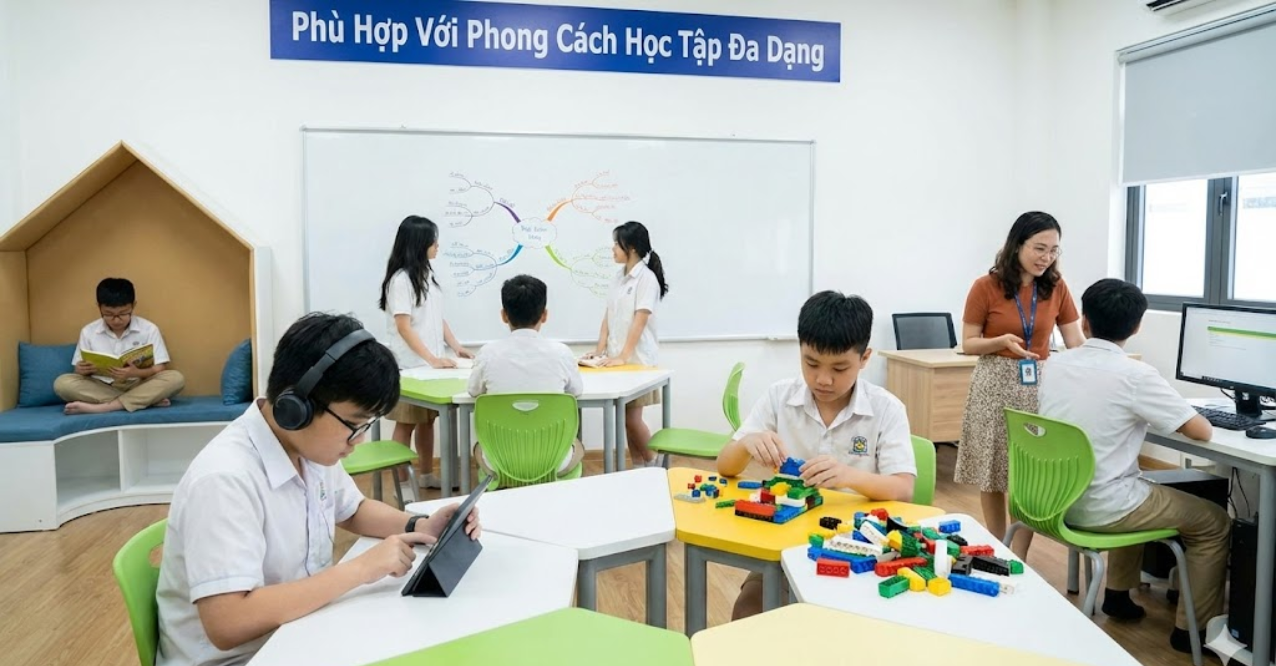 Phù Hợp Với Phong Cách Học Tập Đa Dạng