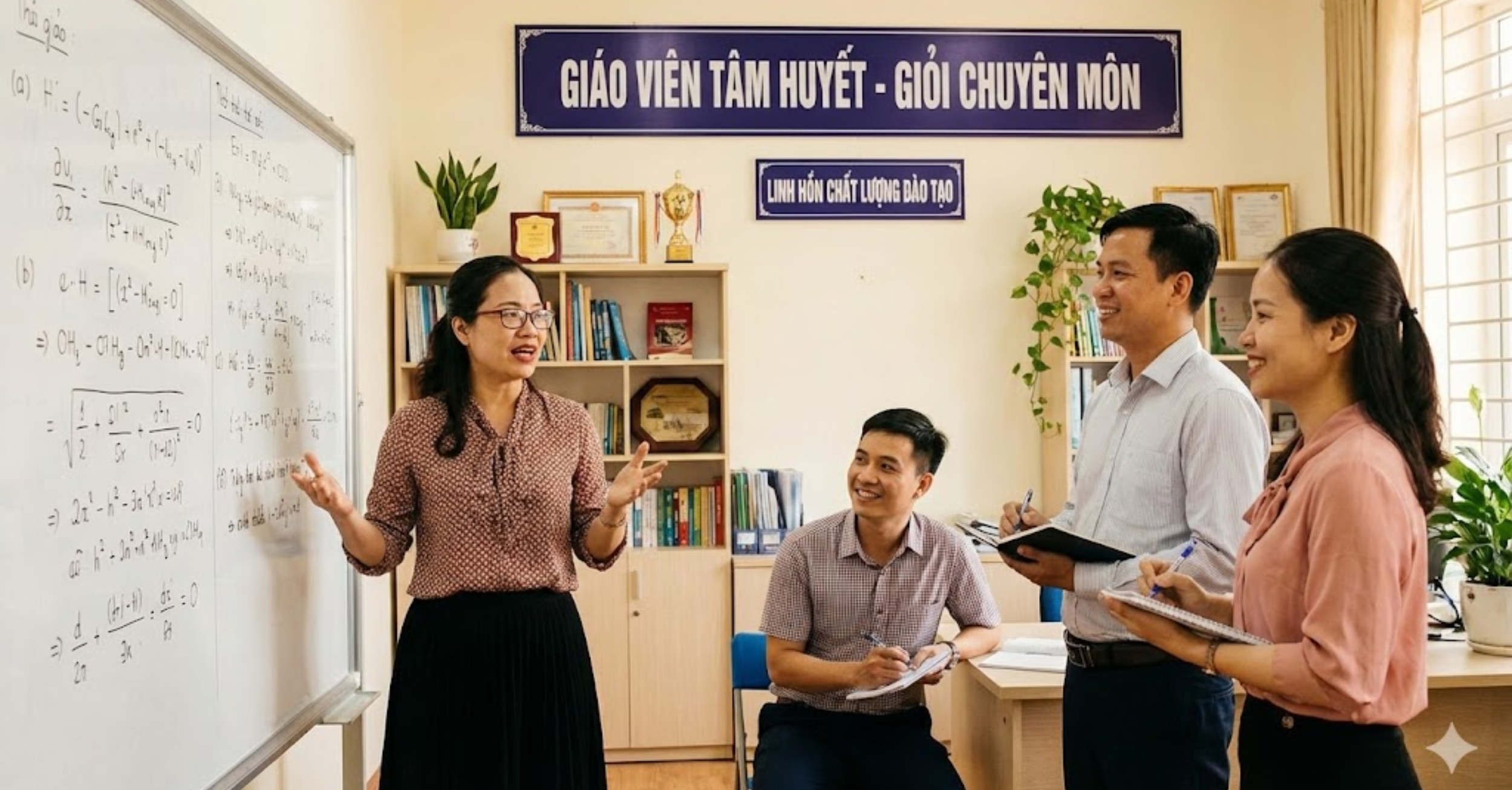 Đội Ngũ Giáo Viên Tâm Huyết, Giỏi Chuyên Môn – "Linh Hồn" Của Chất Lượng Đào Tạo