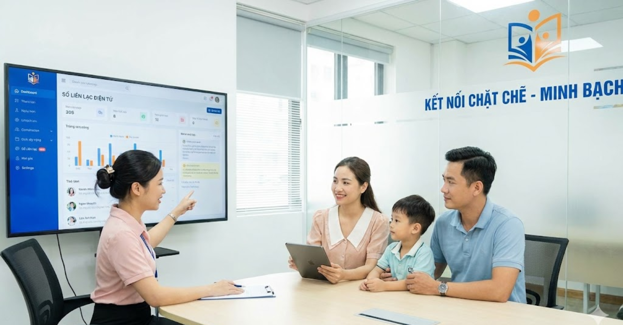 Sự Kết Nối Chặt Chẽ, Minh Bạch Giữa Trung Tâm và Gia Đình