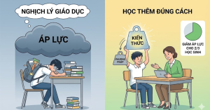 Học Thêm Đúng Cách Giúp Giảm Áp Lực Học Tập Cho 2/3 Học Sinh: Giải Mã Nghịch Lý Giáo Dục