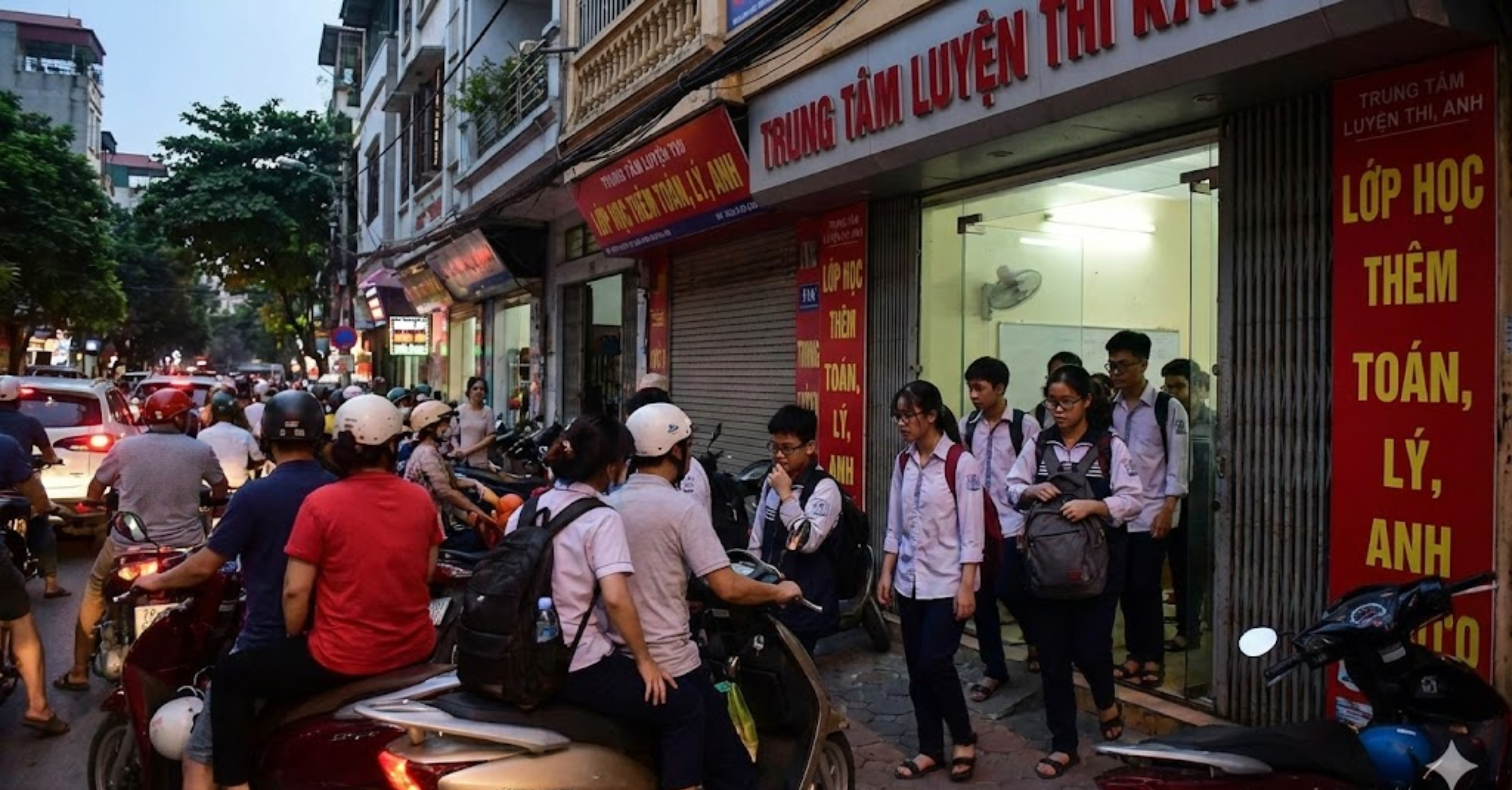 Thực trạng đáng báo động: Khi "Học Thêm" trở thành cuộc chạy đua không hiệu quả