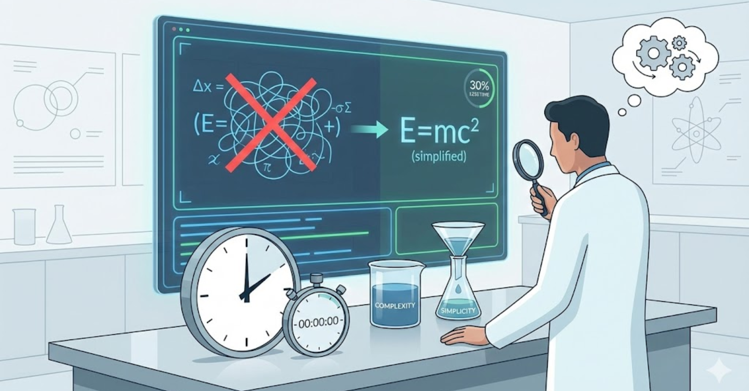 Giải mã công thức giảm 30% thời gian: Khoa học của sự tinh giản