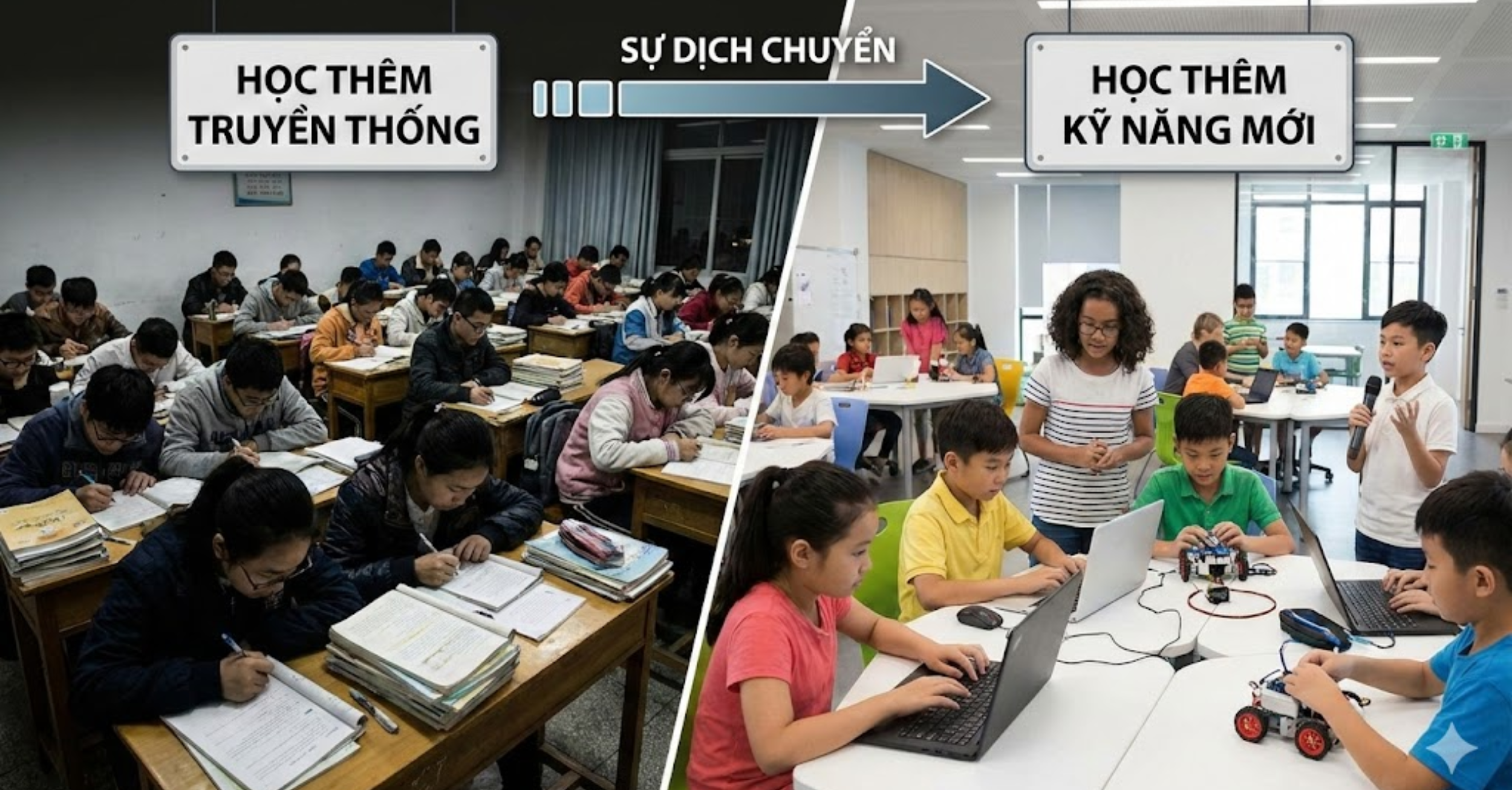 Sự Dịch Chuyển Của Khái Niệm "Học Thêm" Trong Kỷ Nguyên Mới
