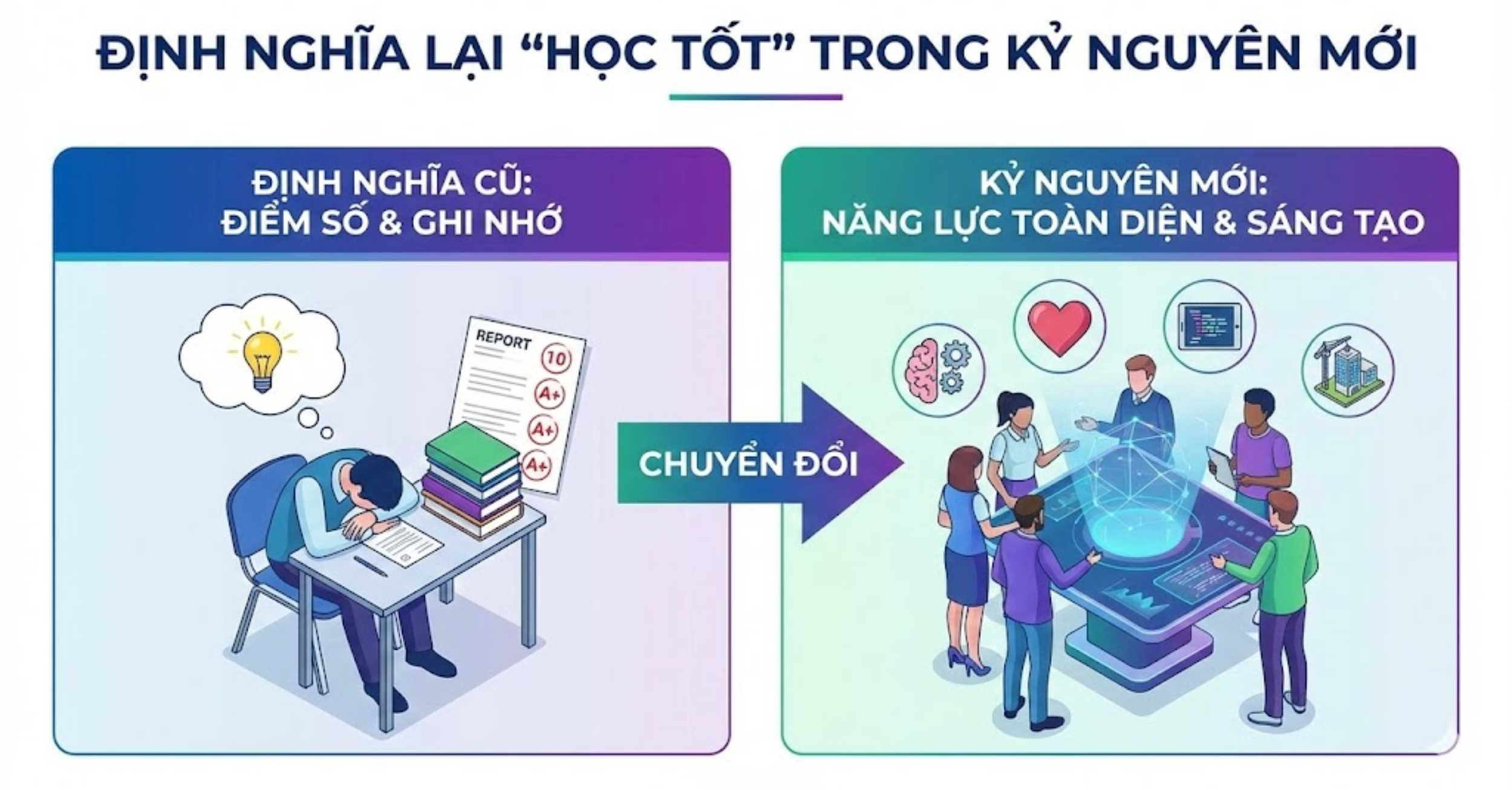 Định Nghĩa Lại "Học Tốt" Trong Kỷ Nguyên Mới