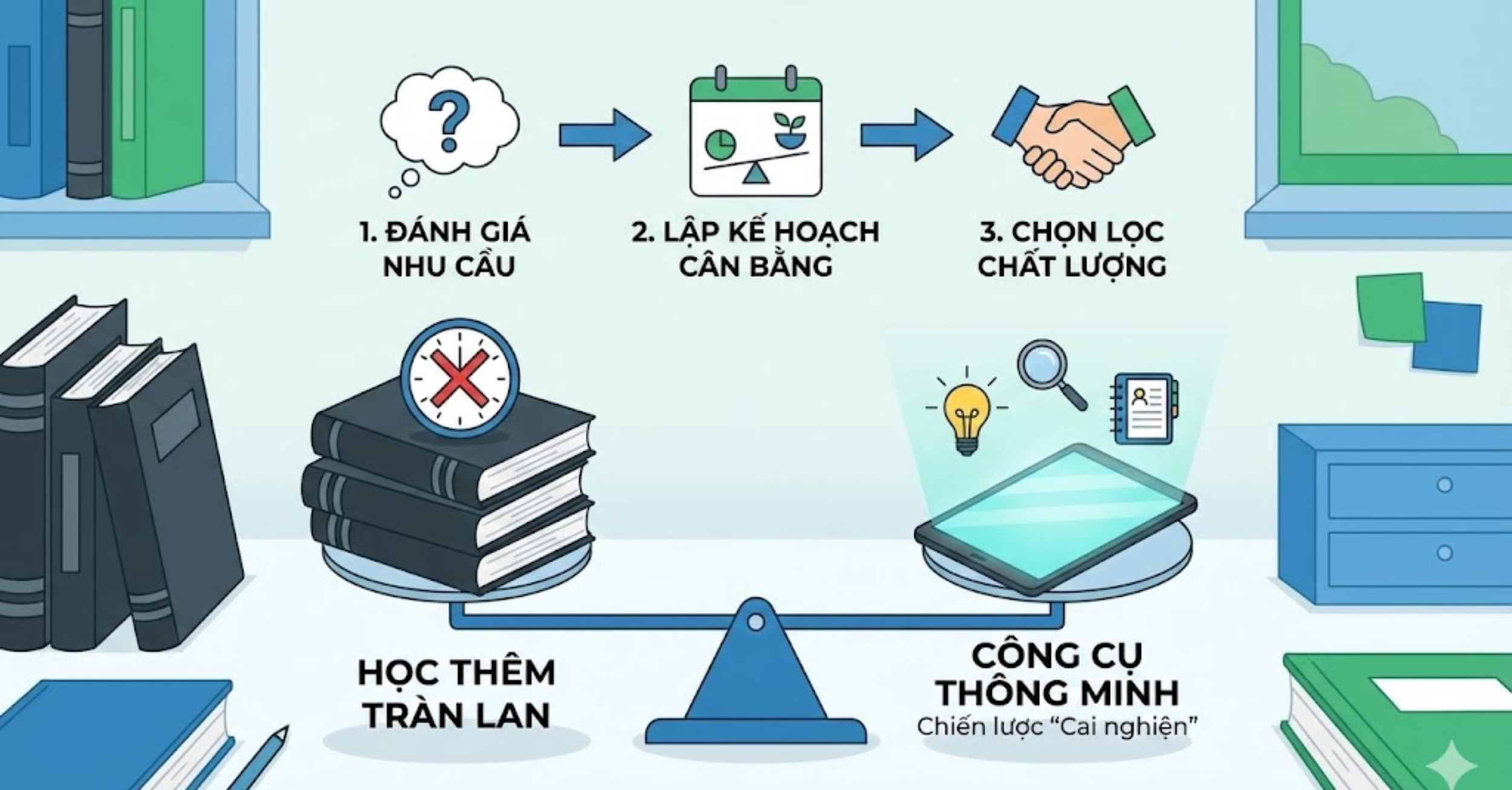 Chiến Lược "Cai Nghiện" Học Thêm: Sử Dụng Công Cụ Này Một Cách Thông Minh
