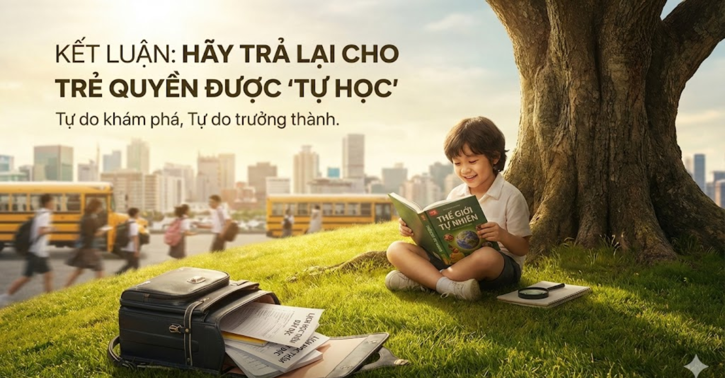 Kết Luận: Hãy Trả Lại Cho Trẻ Quyền Được "Tự Học"