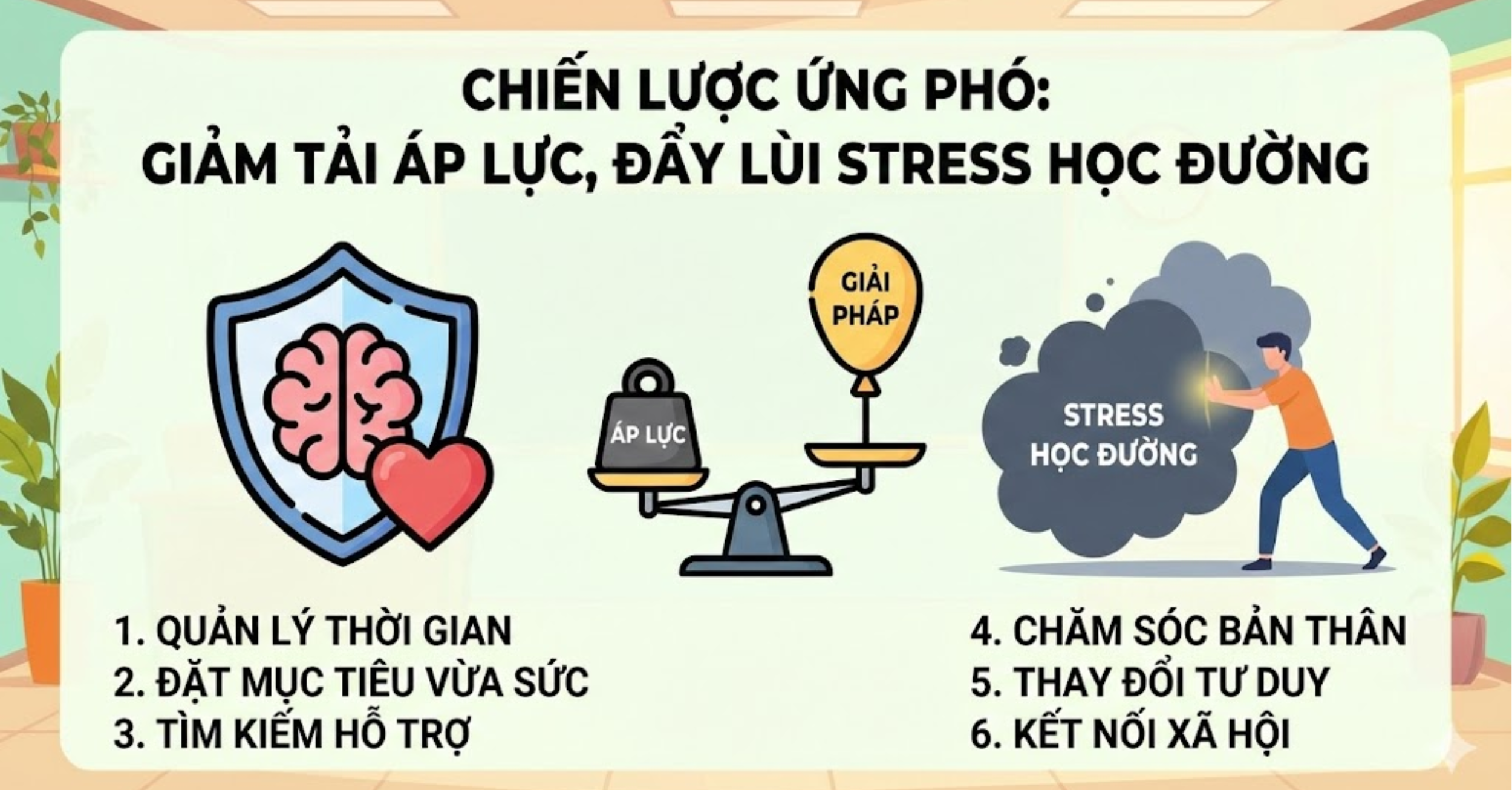 Chiến Lược Ứng Phó: Giảm Tải Áp Lực, Đẩy Lùi Stress Học Đường