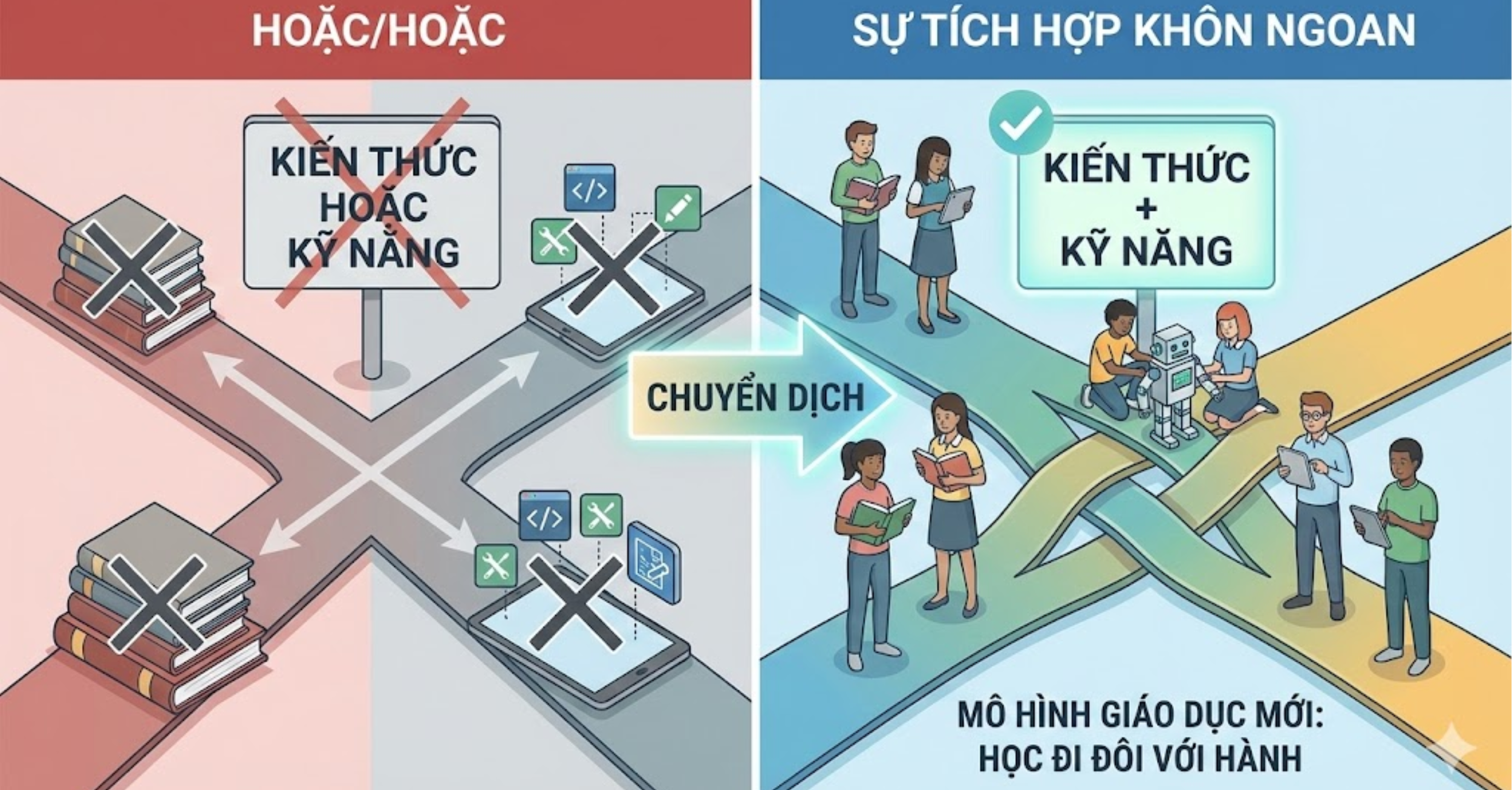Lời Giải Không Phải Là "Hoặc/Hoặc", Mà Là Sự Tích Hợp Khôn Ngoan