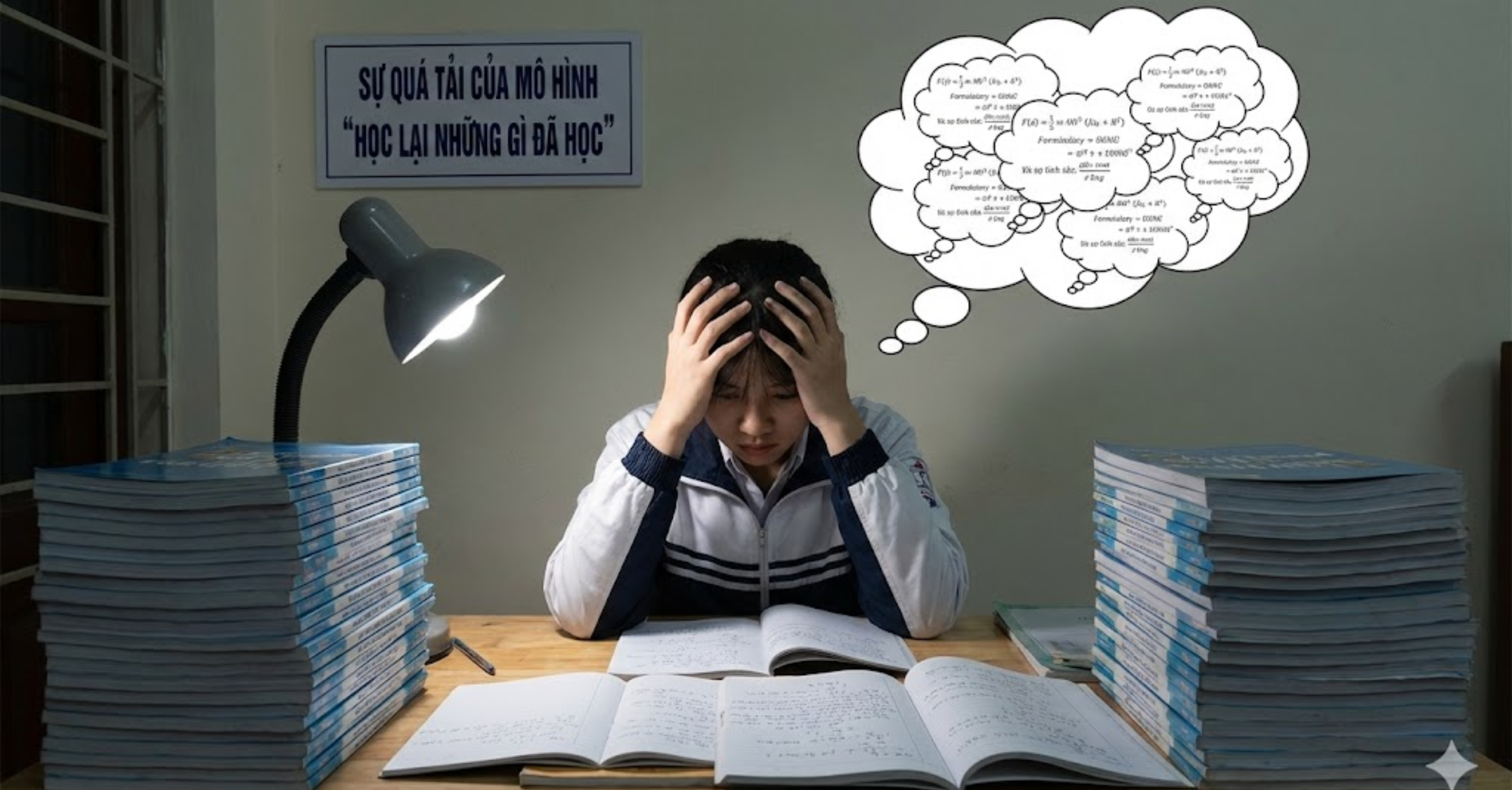 Sự quá tải của mô hình "học lại những gì đã học"