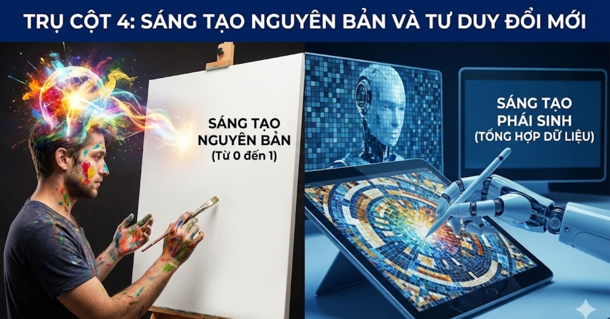 Trụ cột 4: Sáng Tạo Nguyên Bản và Tư Duy Đổi Mới (Từ 0 đến 1)