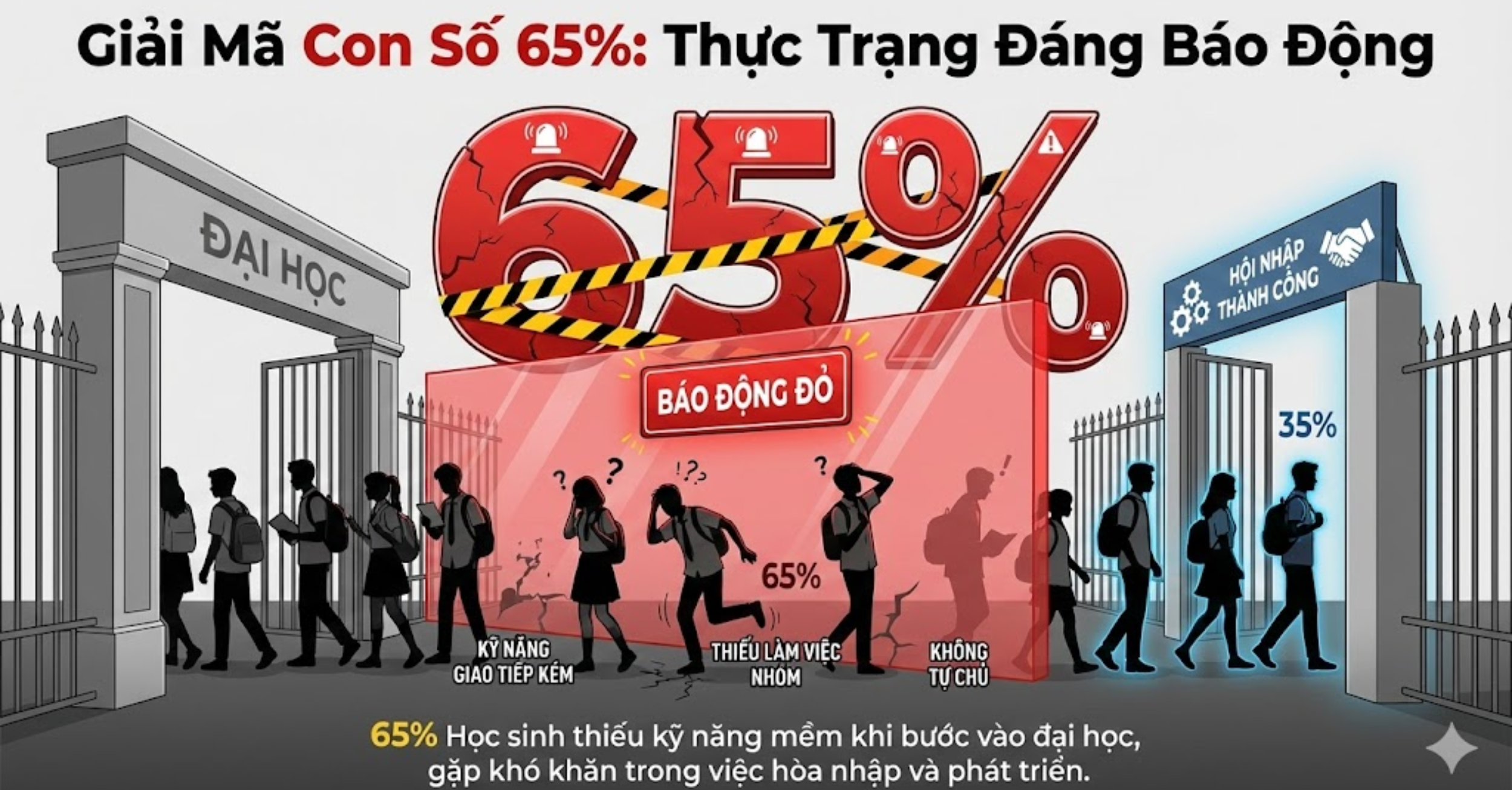 Giải Mã Con Số 65%: Thực Trạng Đáng Báo Động