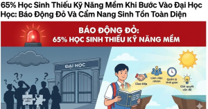 65% Học Sinh Thiếu Kỹ Năng Mềm Khi Bước Vào Đại Học: Báo Động Đỏ Và Cẩm Nang Sinh Tồn Toàn Diện