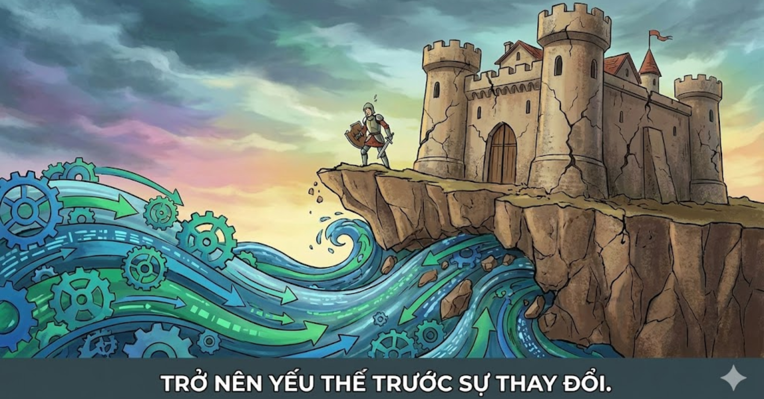 Trở nên yếu thế trước sự thay đổi