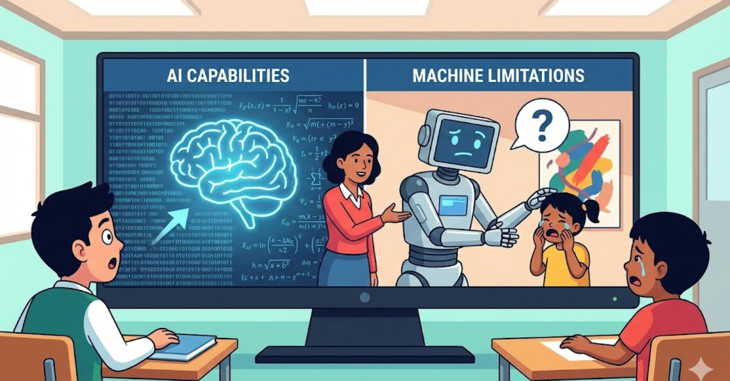 Cú sốc AI và giới hạn của máy móc