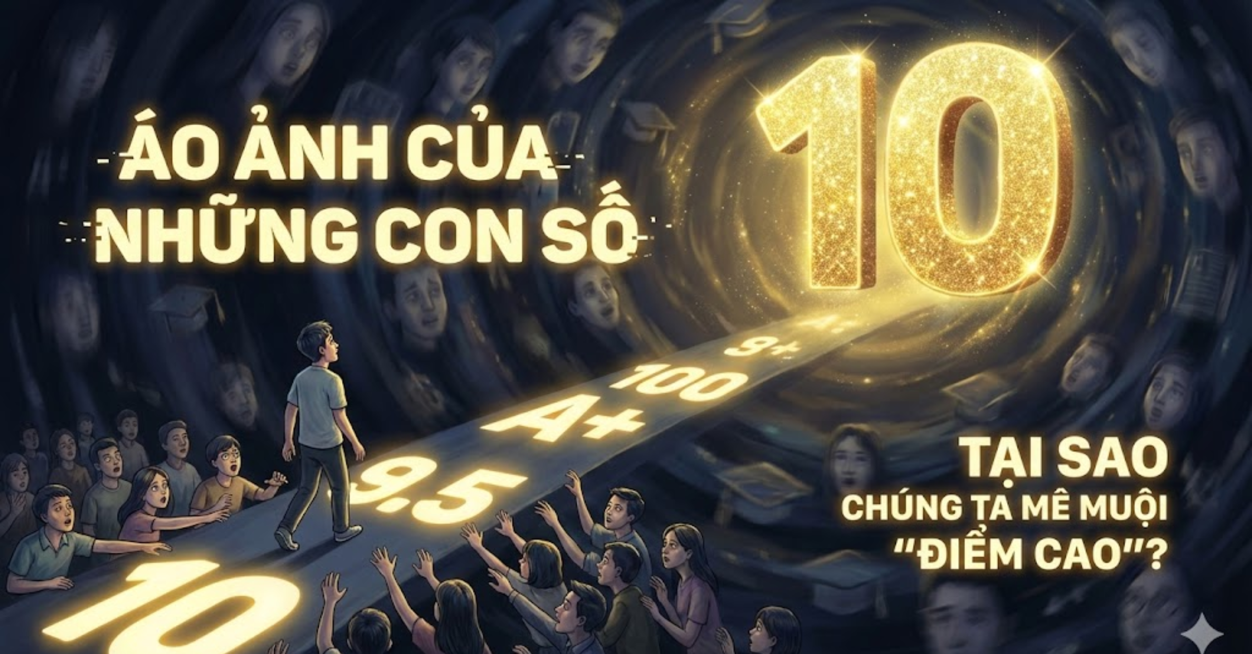 Áo Ảnh Của Những Con Số: Tại Sao Chúng Ta Mê Muội "Điểm Cao"?