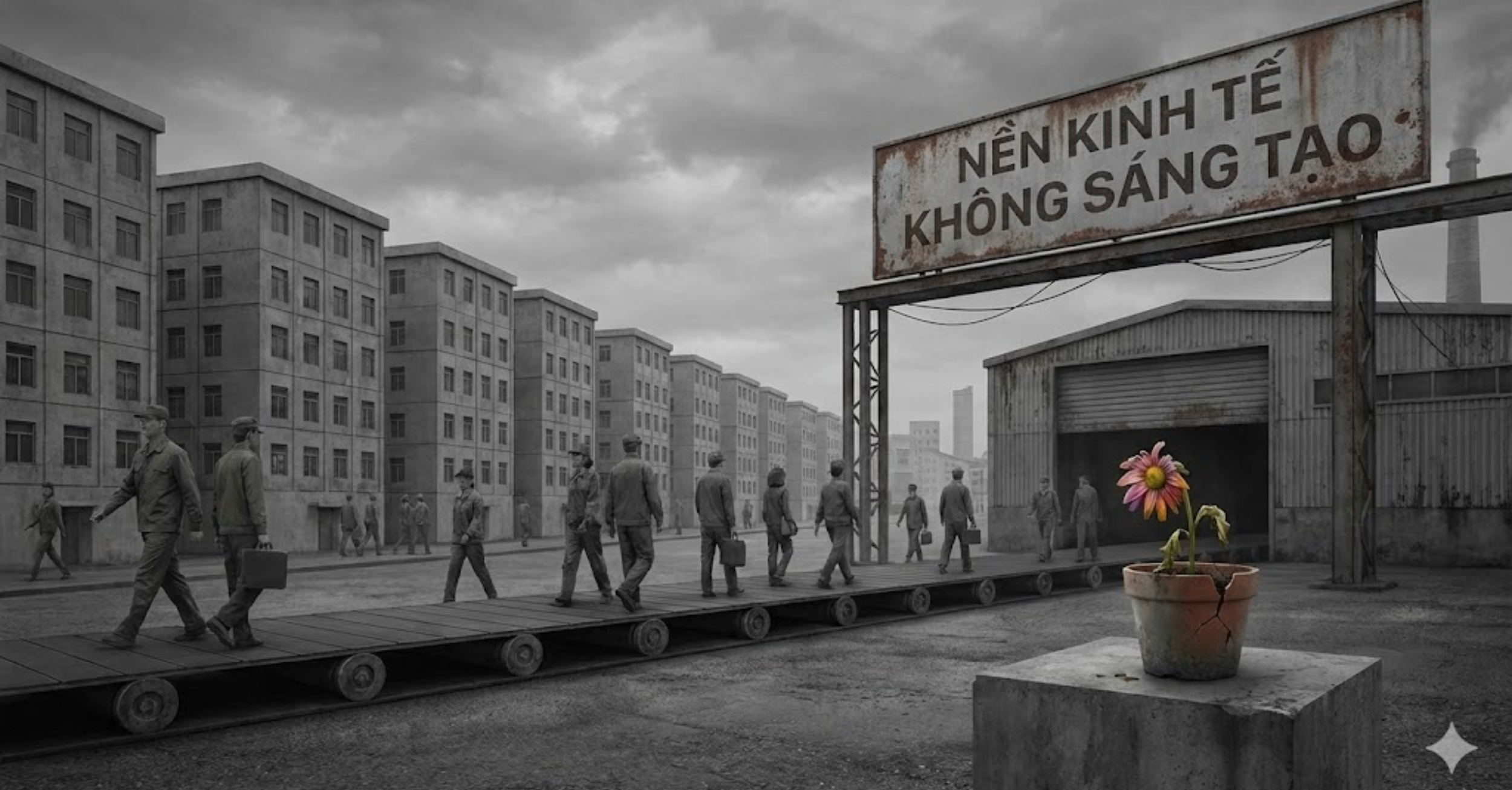 Hệ lụy xã hội: Một nền kinh tế thiếu tính sáng tạo