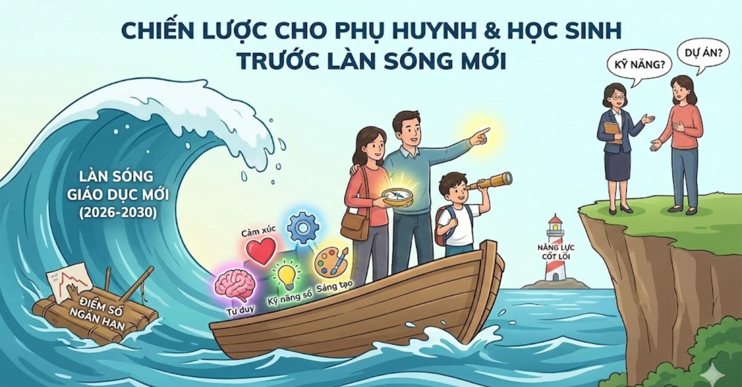 Chiến lược dành cho phụ huynh và học sinh trước làn sóng mới