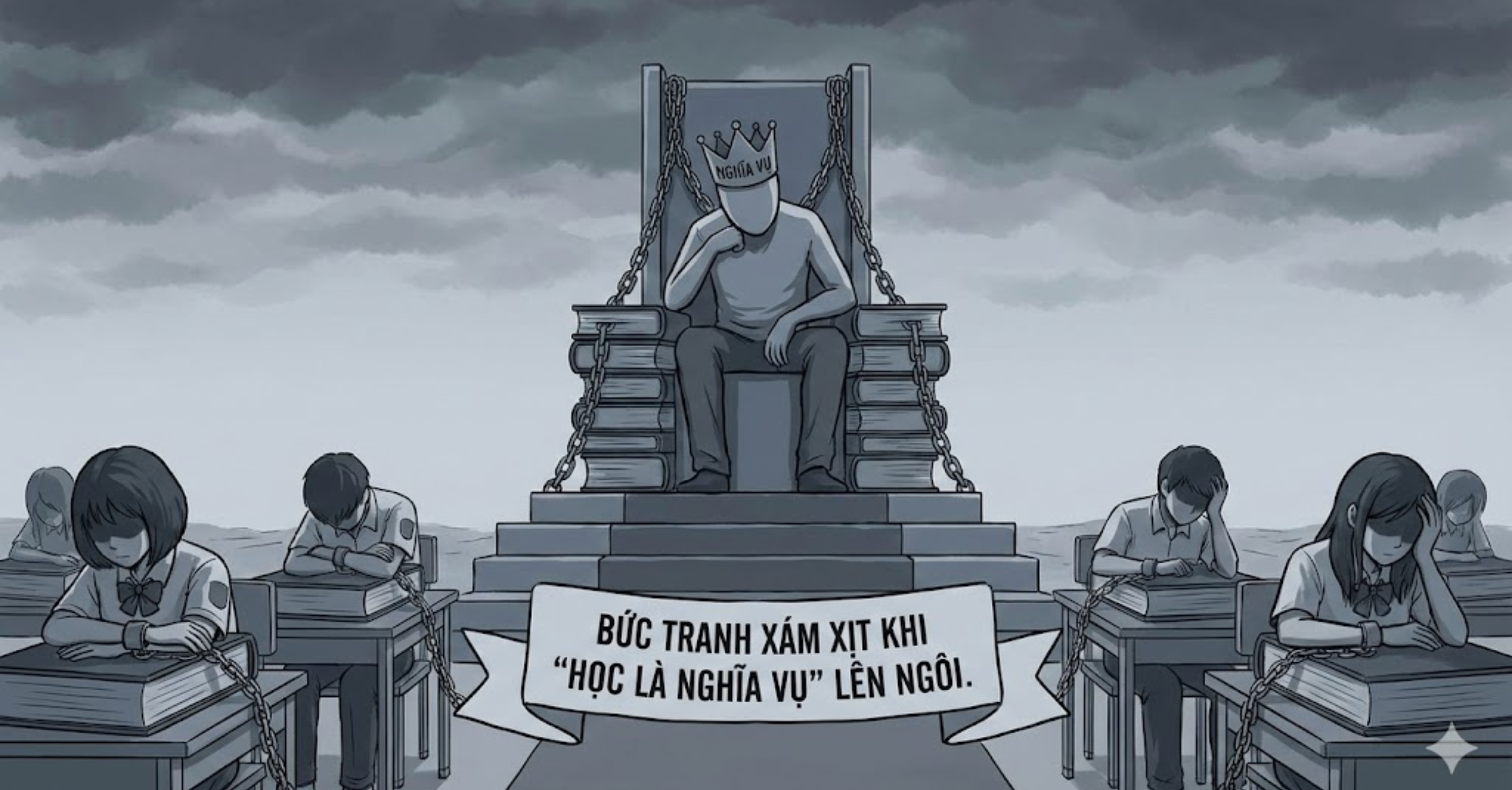 Thực trạng: Bức tranh xám xịt khi "Học Là Nghĩa Vụ" lên ngôi