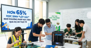 Hơn 65% Học Sinh "Lột Xác" Nhờ Phương Pháp Học Thêm Qua Dự Án Thực Tế