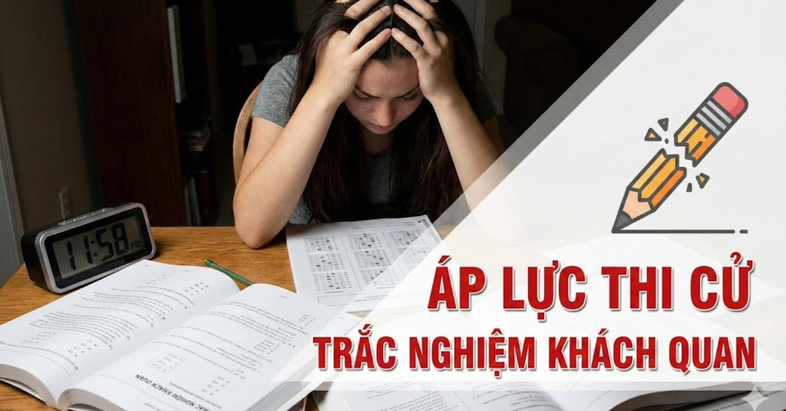 Áp lực của các bài thi chuẩn hóa và trắc nghiệm khách quan