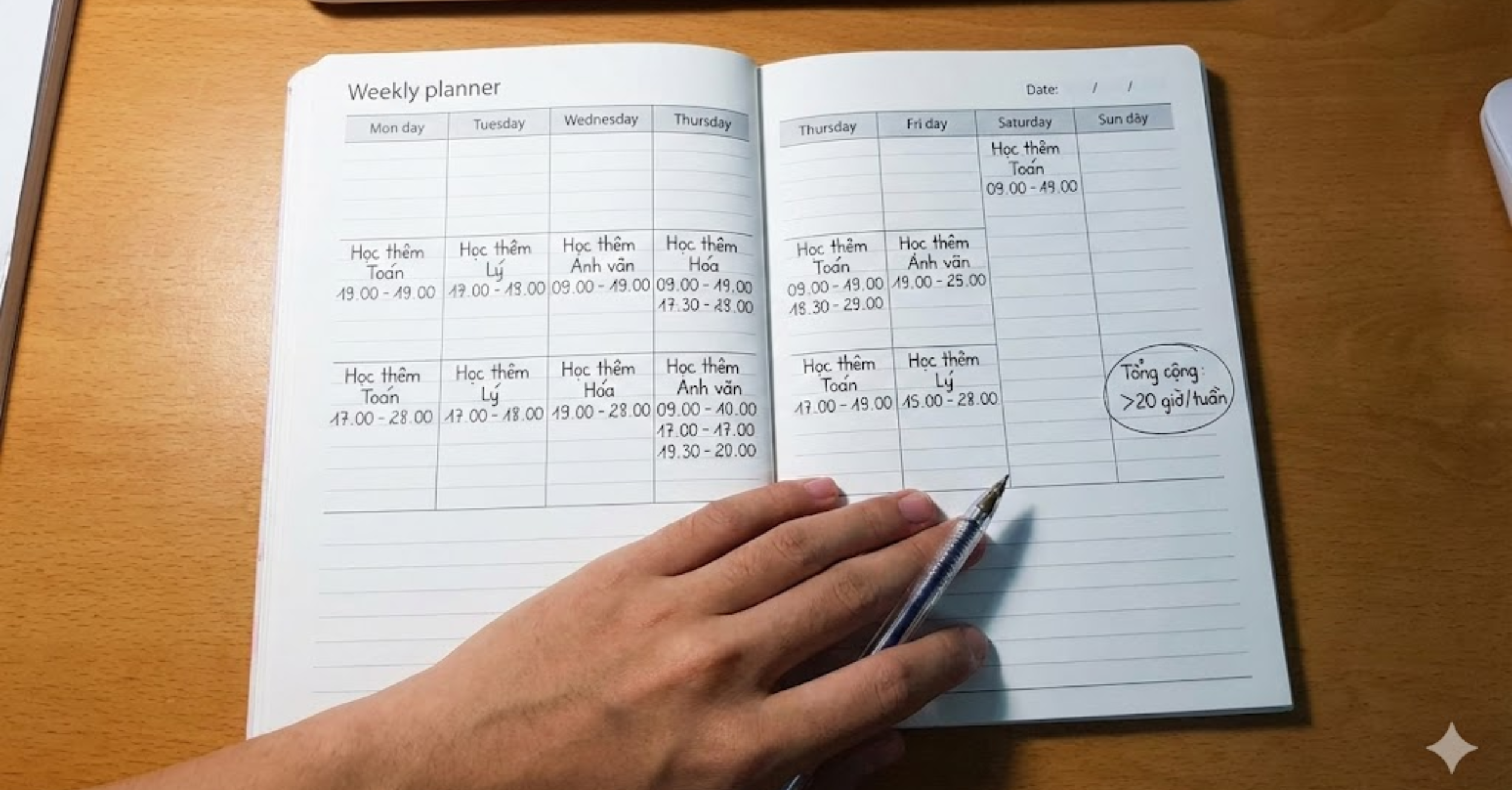 Con số 20 giờ/tuần không phải là hiếm