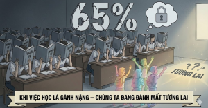 Khi 65% Học Sinh Cho Rằng Việc Học Là Nghĩa Vụ, Không Phải Niềm Vui – Chúng Ta Đang Đánh Mất Tương Lai Như Thế Nào?