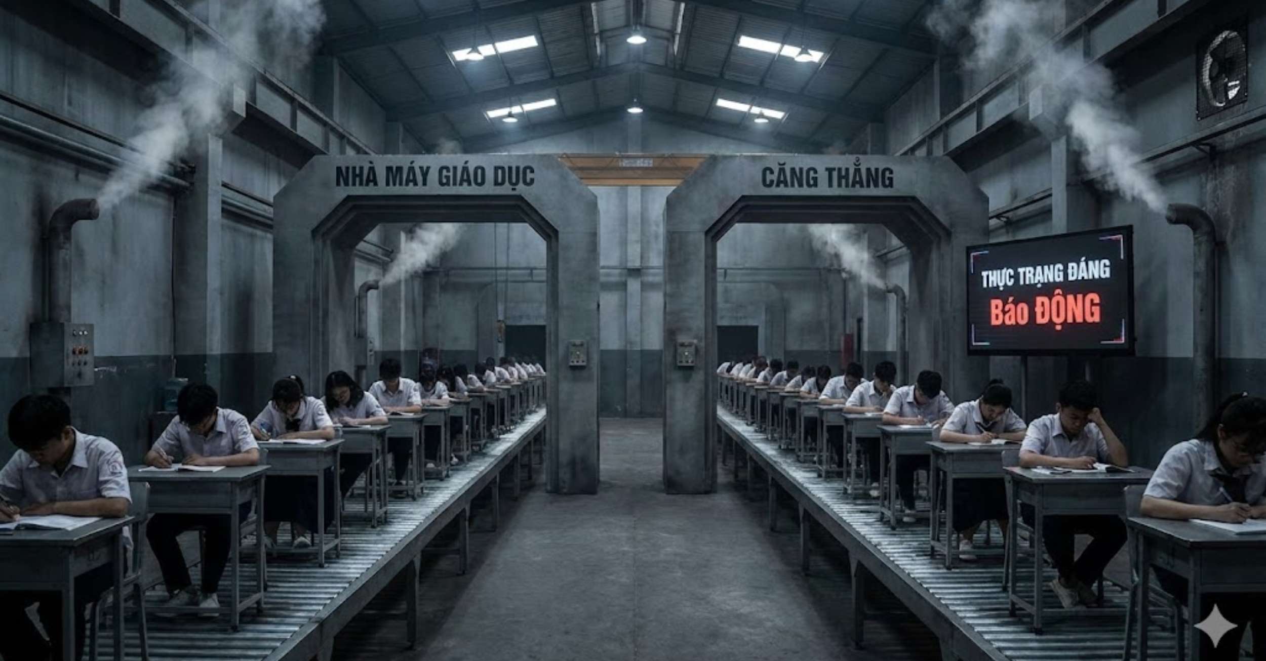 Thực Trạng Đáng Báo Động: Khi Trường Học Trở Thành "Nhà Máy" Căng Thẳng