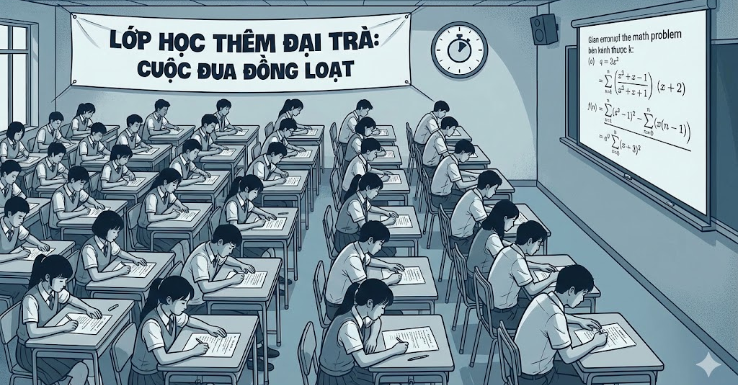 Mô hình đại trà 30 người: Cuộc đua của sự đồng loạt