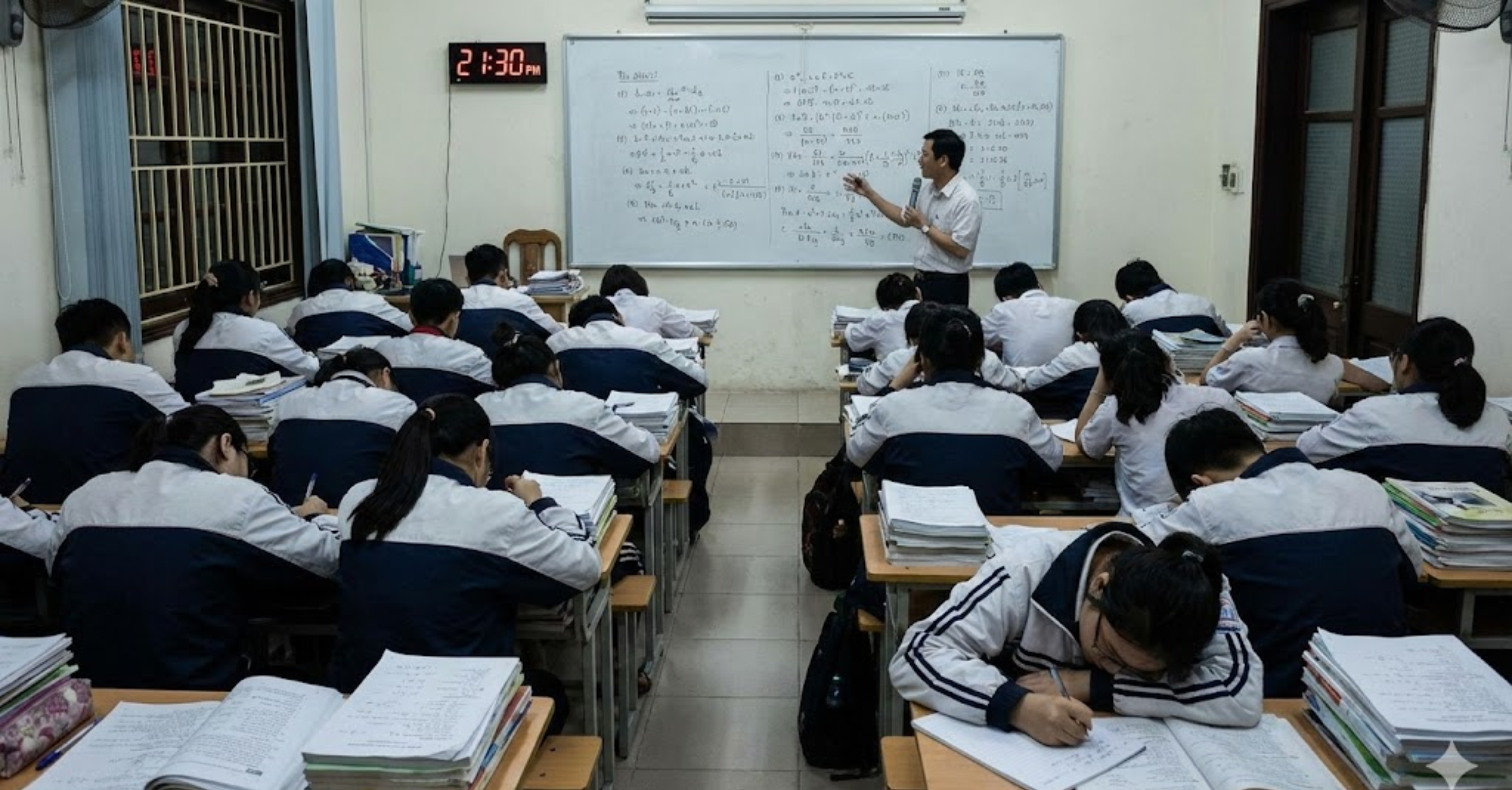 Thực Trạng Báo Động: Khi "Học Thêm" Trở Thành Gánh Nặng Một Chiều