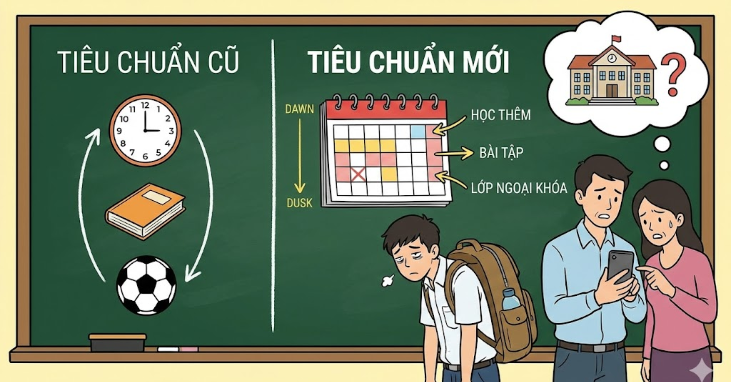 Vì Sao "Lịch Học Dày Đặc" Trở Thành "Tiêu Chuẩn" Mới?