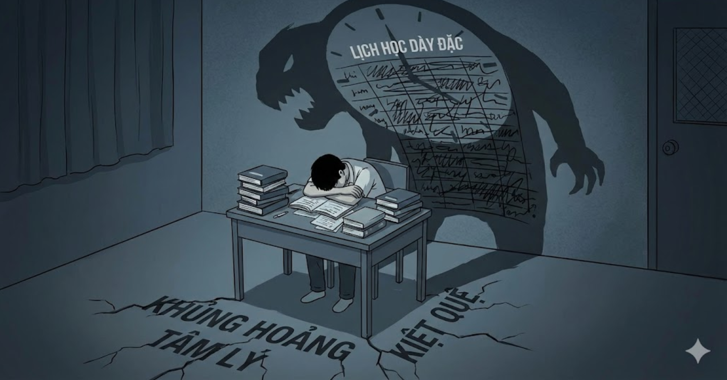 Khủng Hoảng Tâm Lý: Mặt Tối Của "Lịch Học Dày Đặc"