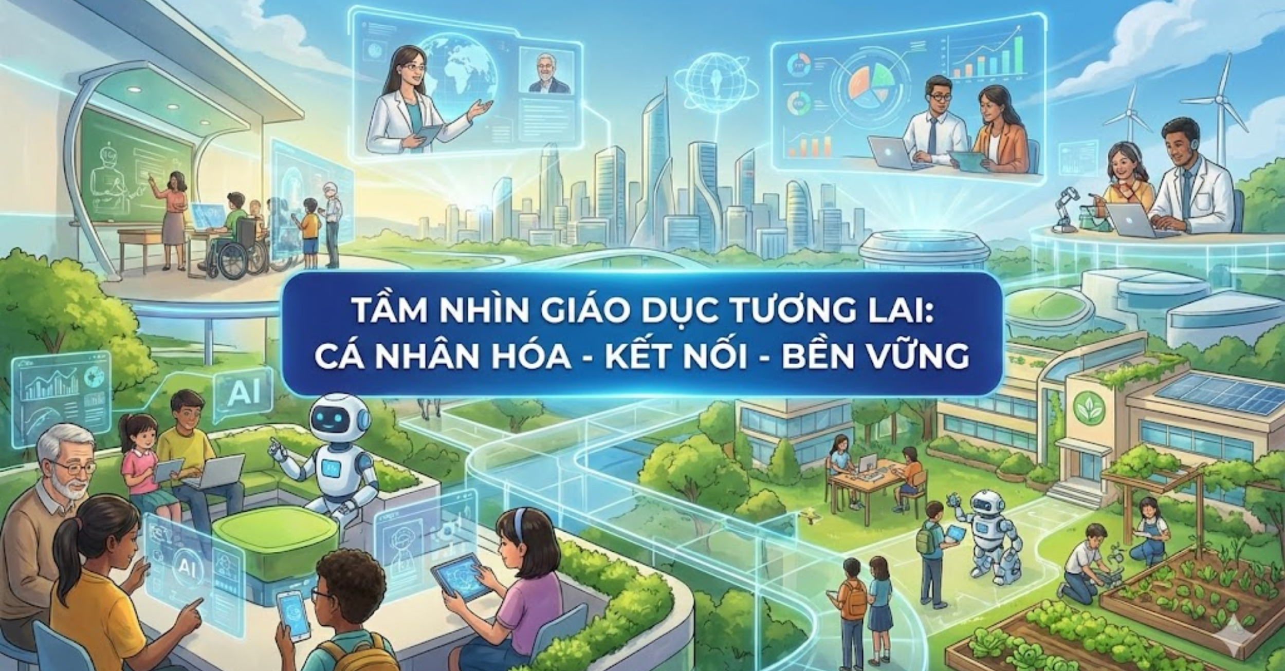 Tầm nhìn dài hạn cho các mô hình giáo dục tương lai