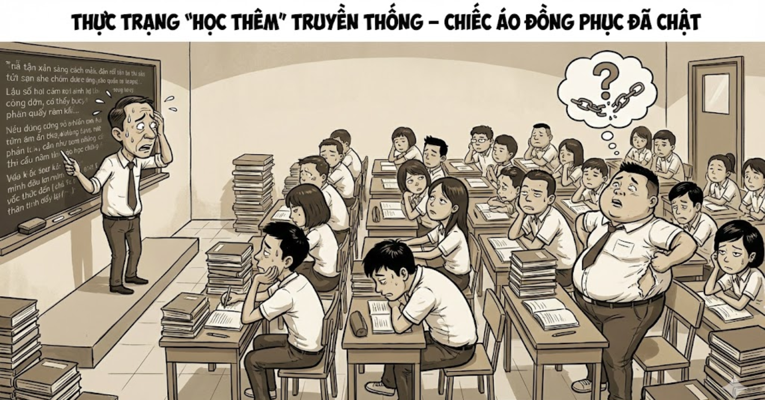 Thực Trạng "Học Thêm" Truyền Thống - Chiếc Áo Đồng Phục Đã Chật