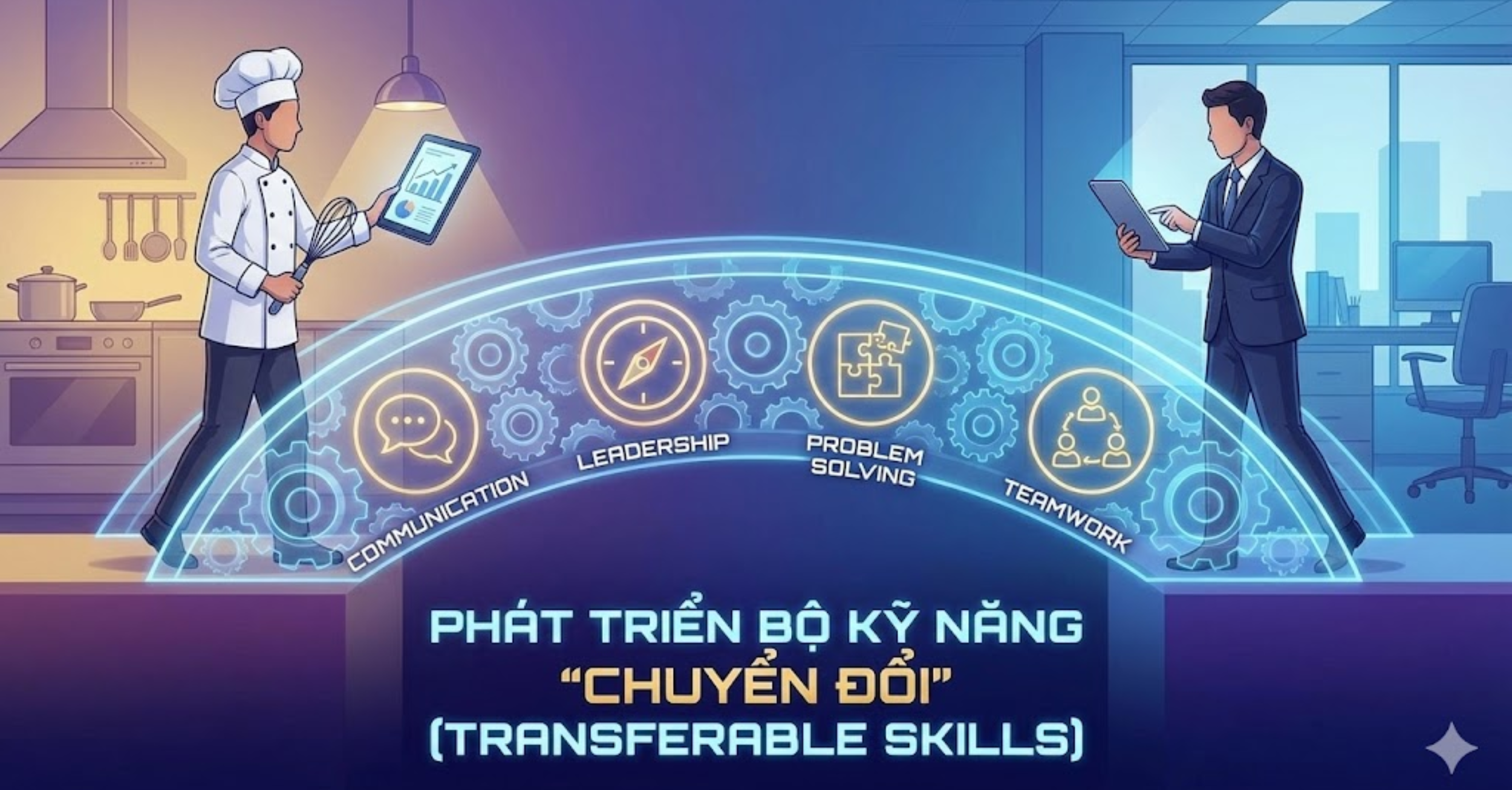 Phát triển bộ kỹ năng "Chuyển đổi" (Transferable Skills)