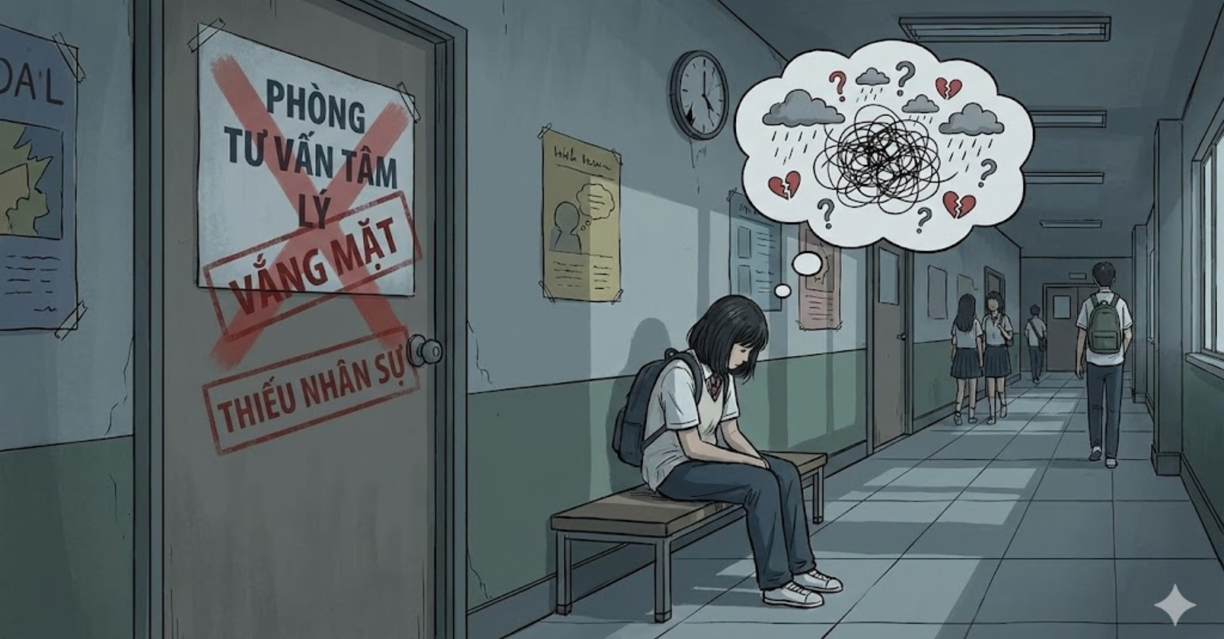 Thiếu hụt hệ thống hỗ trợ tâm lý học đường