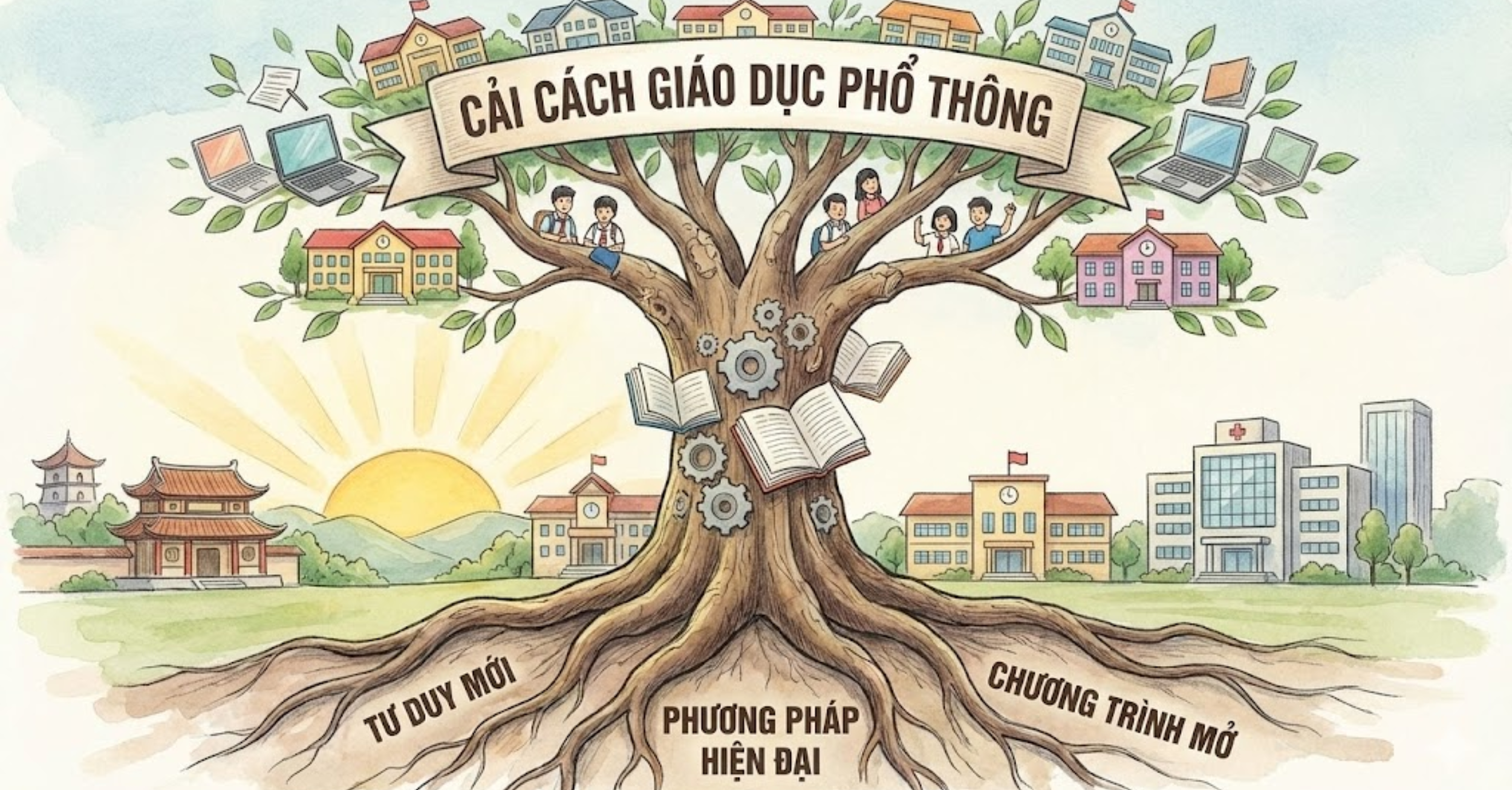 Thay đổi từ gốc rễ: Cải cách giáo dục phổ thông