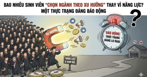 Bao Nhiêu Sinh Viên "Chọn Ngành Theo Xu Hướng" Thay Vì Năng Lực? Một Thực Trạng Đáng Báo Động