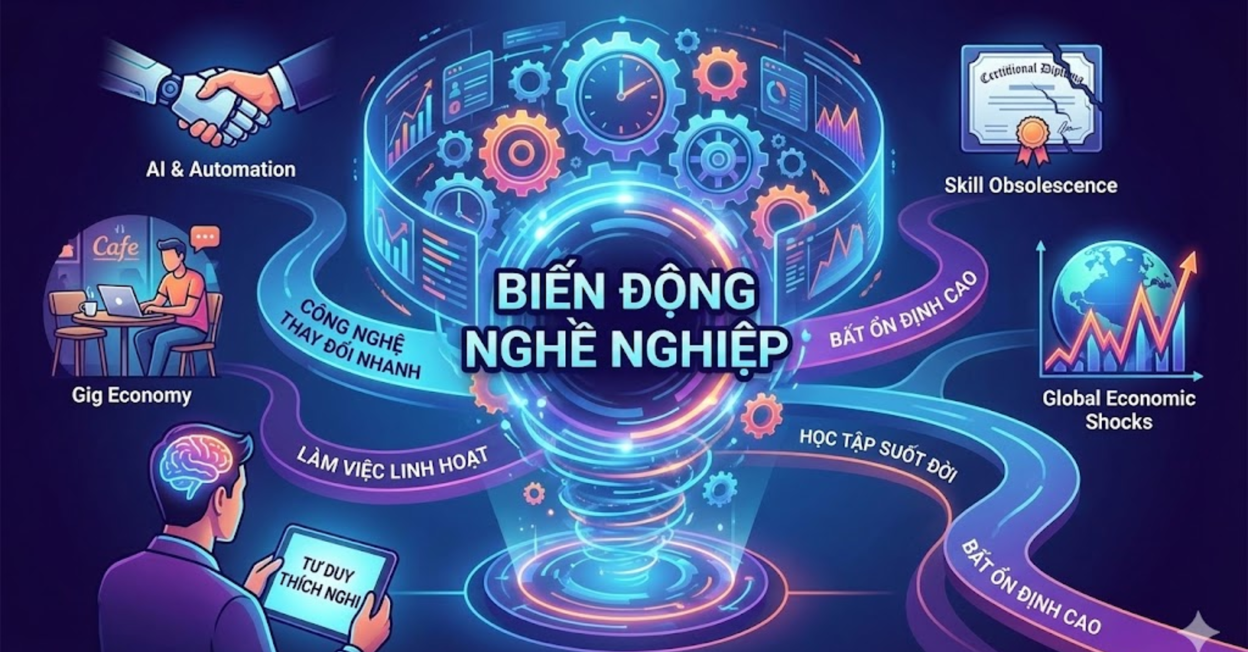 Hiểu rõ bản chất của "Biến động nghề nghiệp" trong thế kỷ 21