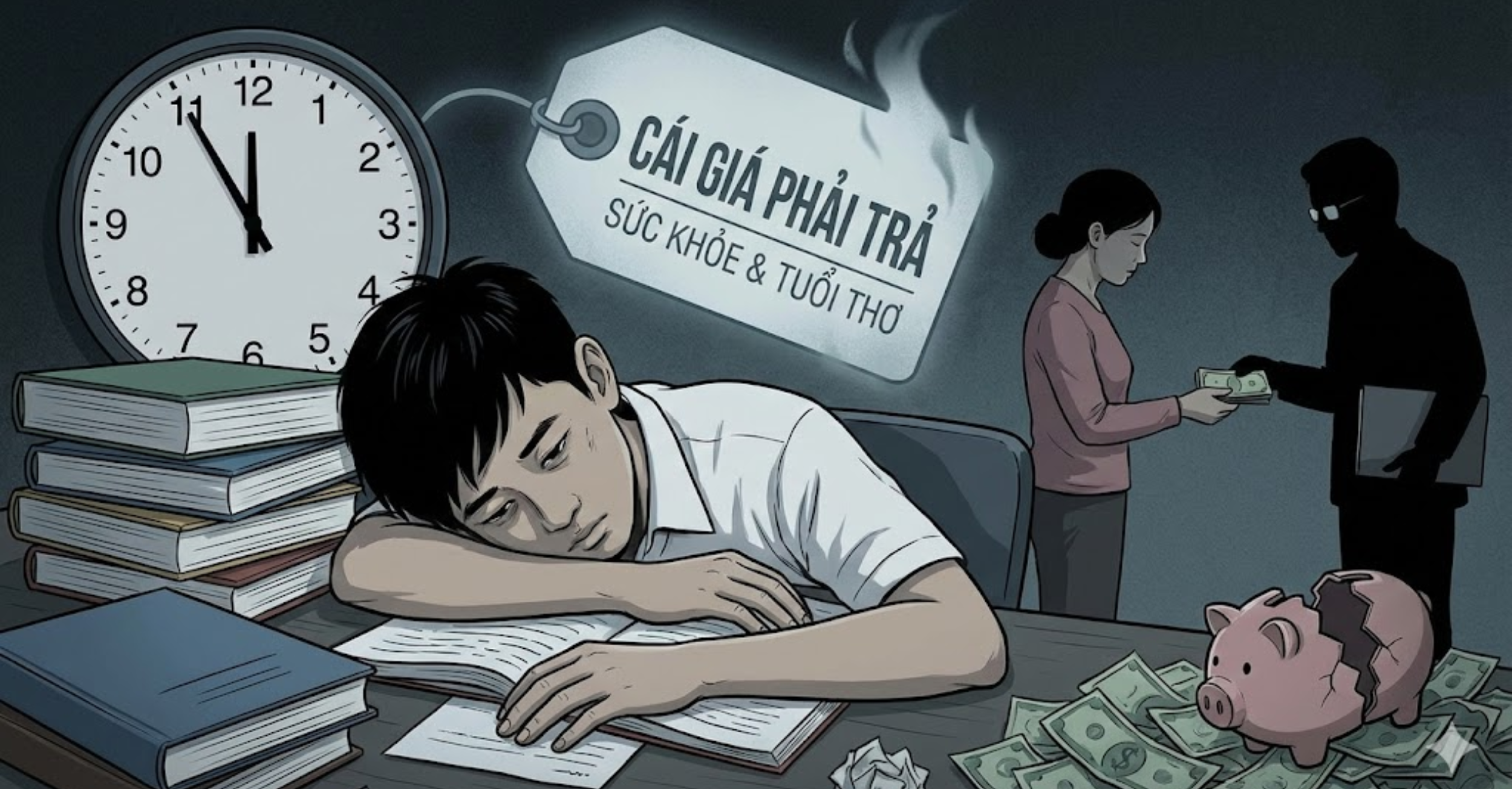 Cái Giá Phải Trả Cho "Cơn Sốt" Học Thêm Tràn Lan