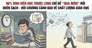 90% Sinh Viên Học Thuộc Lòng Chỉ Để "Qua Môn" Rồi Quên Sạch – Hồi Chuông Cảnh Báo Về Chất Lượng Giáo Dục