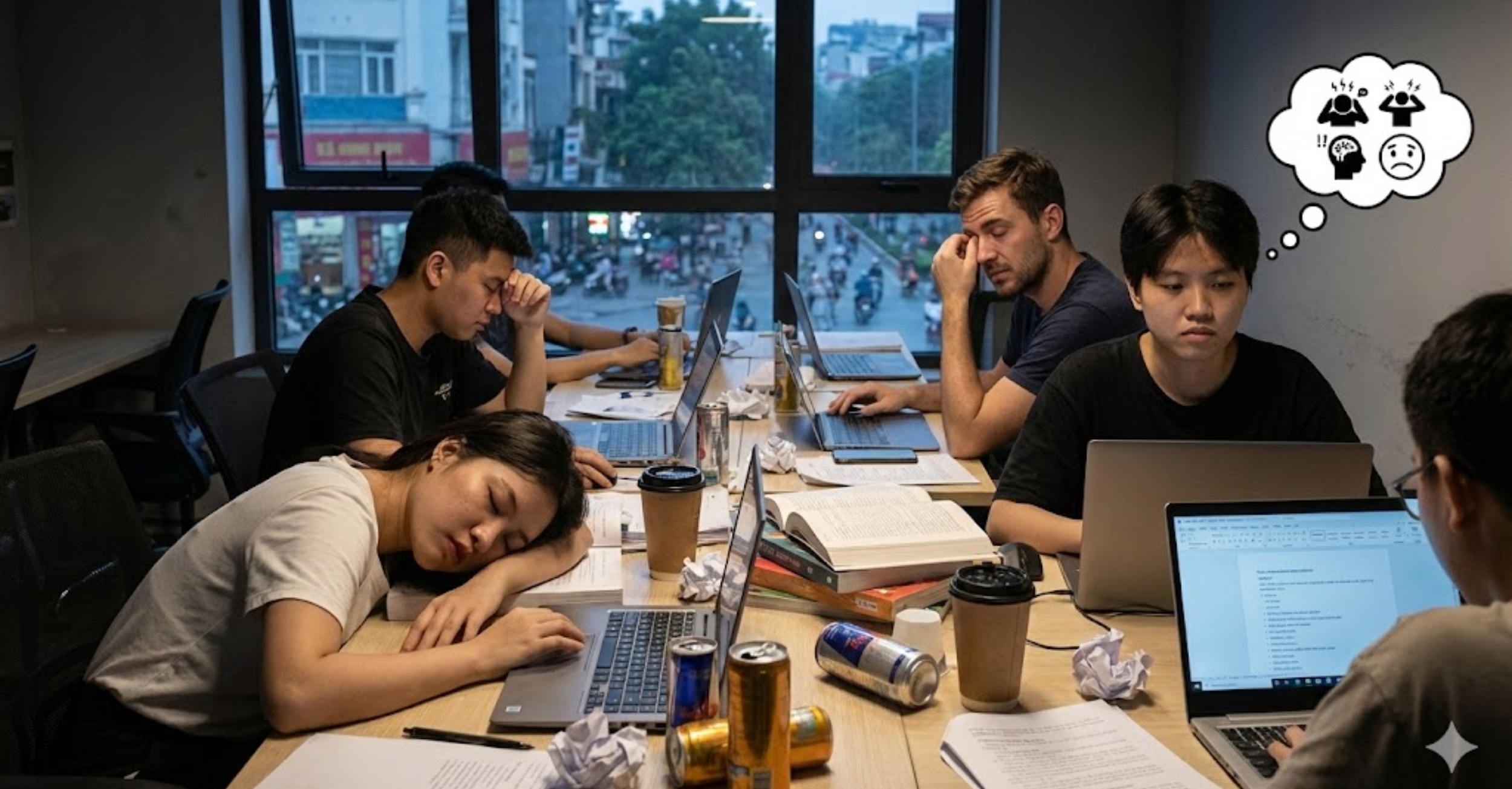 Hệ lụy về sức khỏe và tinh thần của "thế hệ kiệt sức"