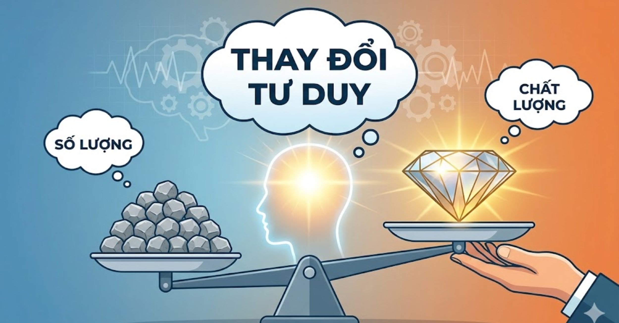 Thay đổi tư duy: Chất lượng hơn số lượng