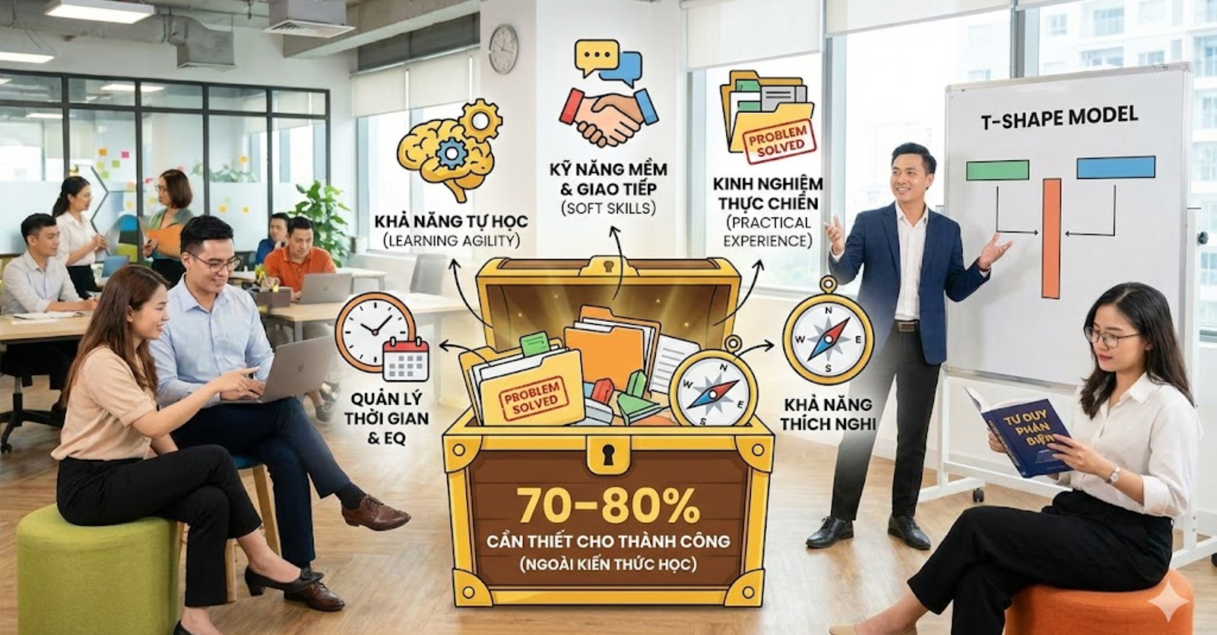 70–80% Cần thiết còn lại là gì?