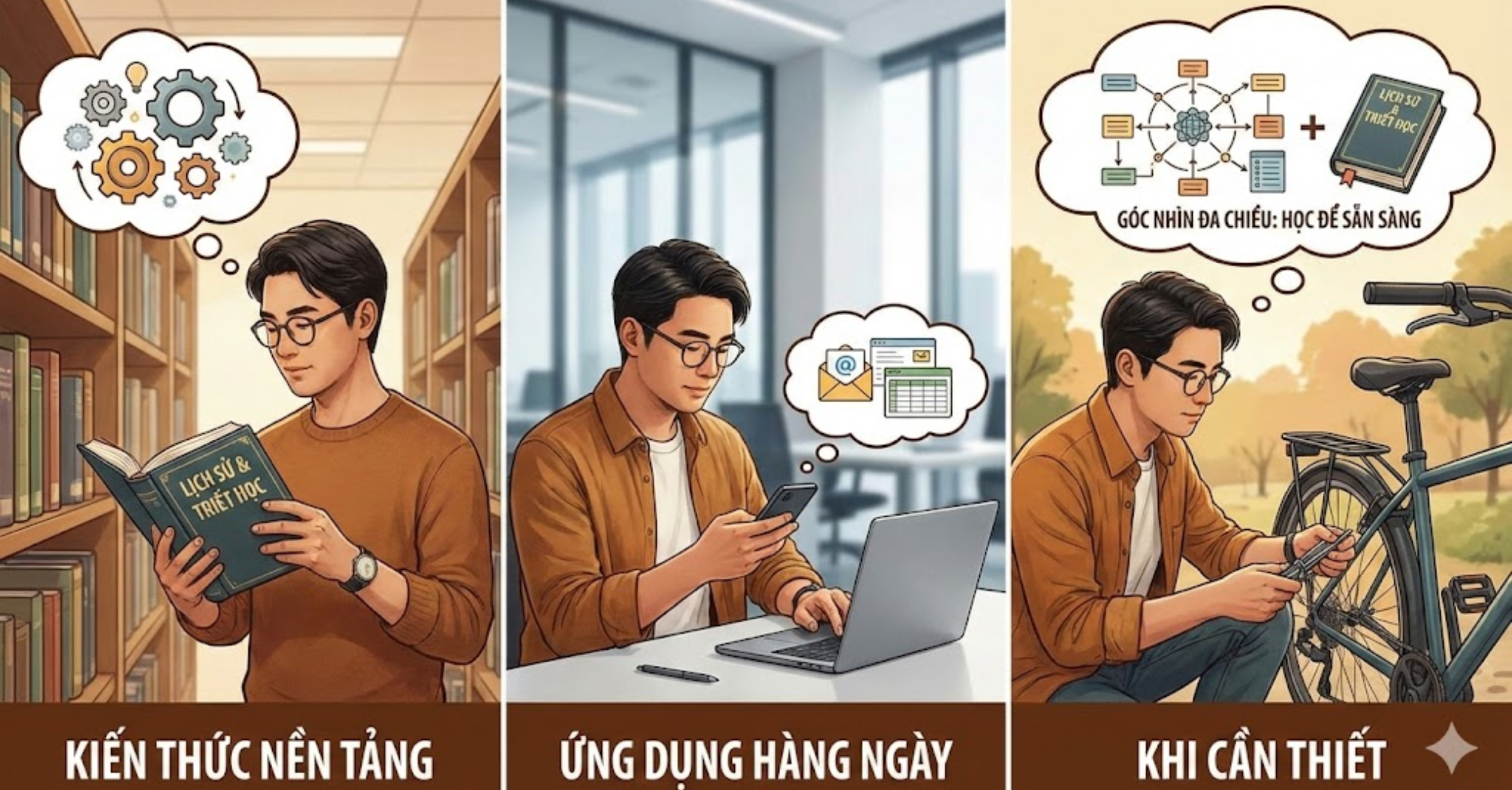 Góc nhìn đa chiều: Tại sao vẫn cần học nếu ít dùng?